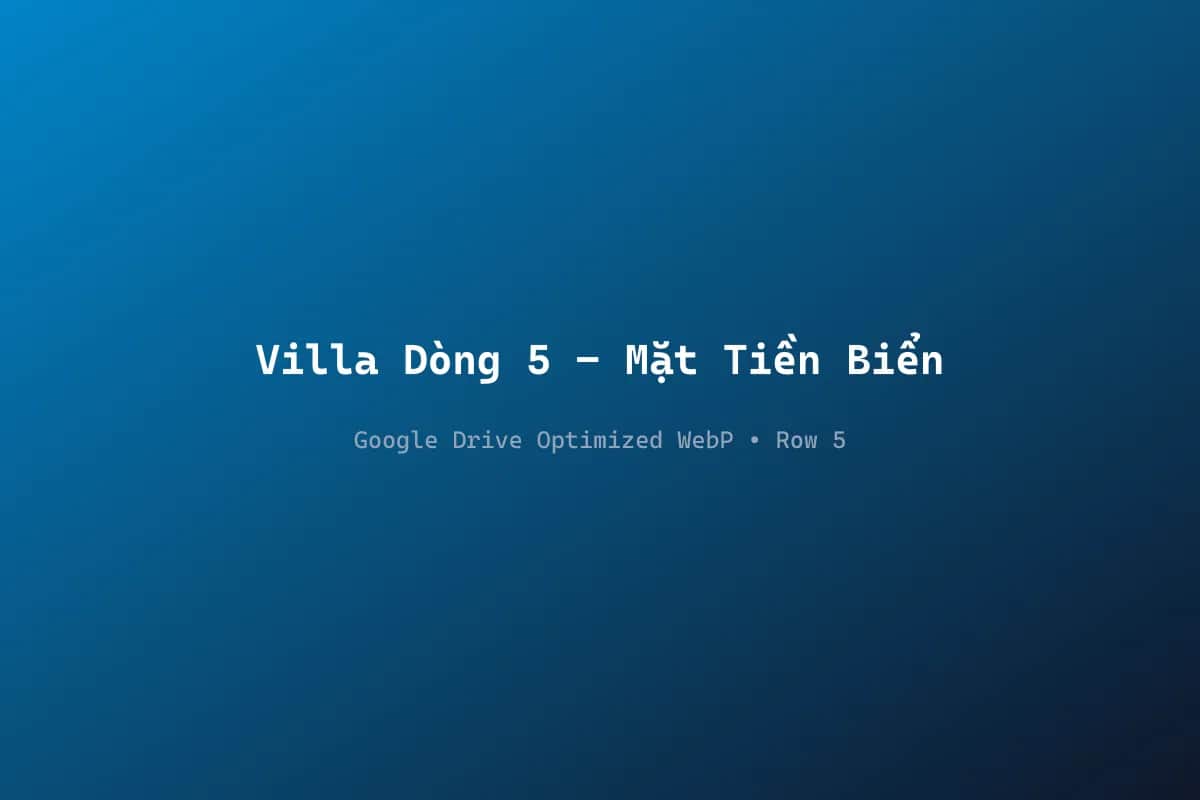 Villa B2.25 TS