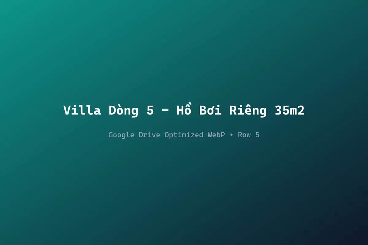 Villa B2.25 TS 2